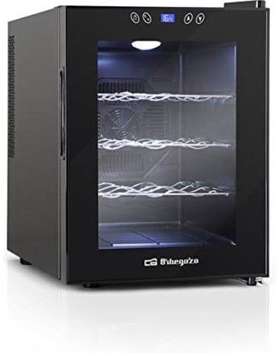 ORBEGOZO Vinoteca ORBEGOZO VT-1220 (12 Botellas - Negro) ORBEGOZO Vinoteca ORBEGOZO VT-1220 (12 Botellas - Negro)