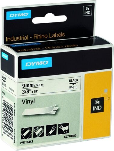 Dymo Cinta Etiquetas DYMO ID1-9 Blanco 18443A Dymo Cinta Etiquetas DYMO ID1-9 Blanco 18443A