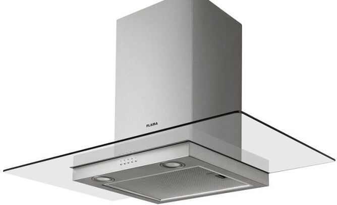 FLAMA Campana FLAMA 9390FL (550 m3/h - 90 cm - Inox) FLAMA Campana FLAMA 9390FL (550 m3/h - 90 cm - Inox)