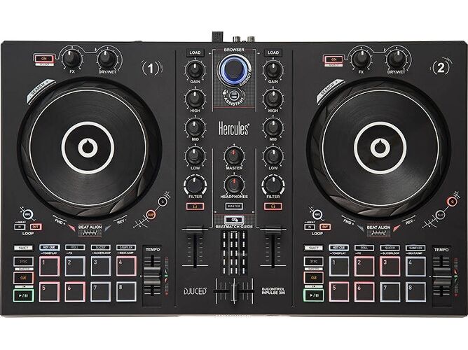 Hercules Controlador DJ HERCULES DJControl Inpulse 300