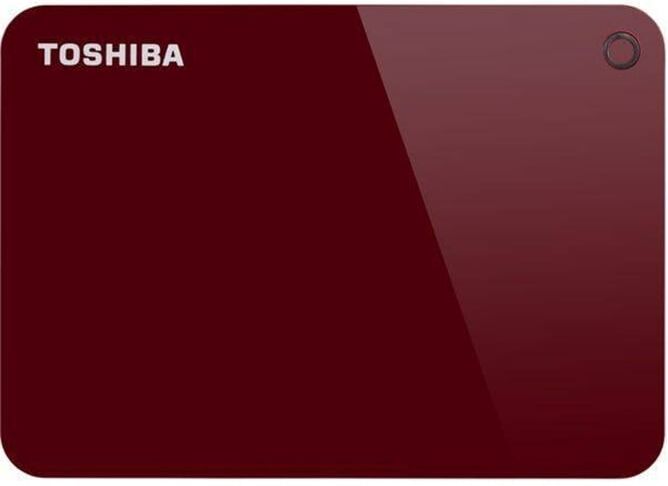 Toshiba Disco HDD Externo TOSHIBA Advance (Rojo - 1 TB - USB 3.0) Toshiba Disco HDD Externo TOSHIBA Advance (Rojo - 1 TB - USB 3.0)