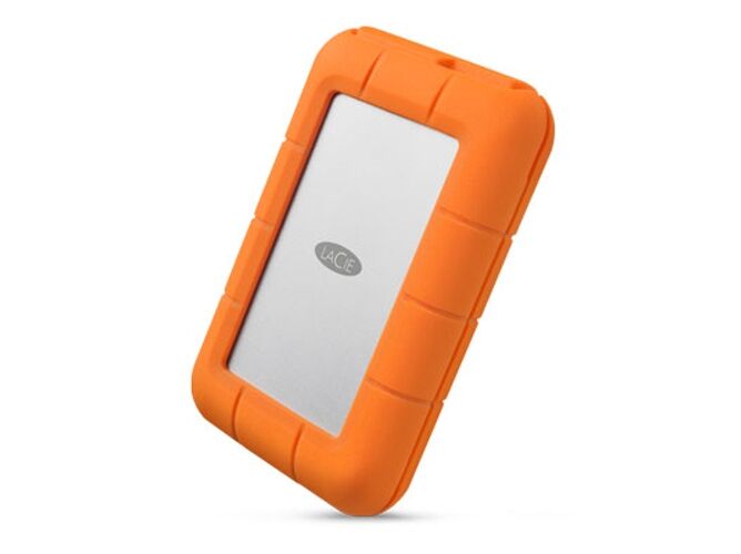 LaCie Disco HDD Externo LACIE Rugged Mini (Naranja - 1 TB - USB 3.0)