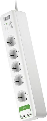 APC Supresor APC Essential SurgeArrest USB (5 tomas) APC Supresor APC Essential SurgeArrest USB (5 tomas)