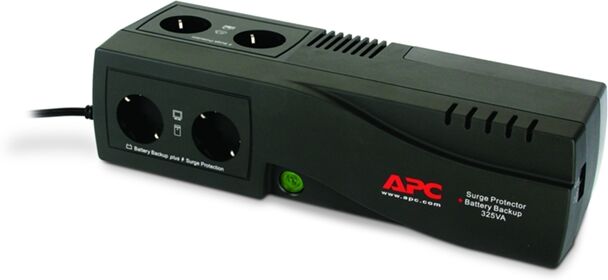 APC Back UPS APC SurgeArrest + Batería Reserva 325 VA APC Back UPS APC SurgeArrest + Batería Reserva 325 VA