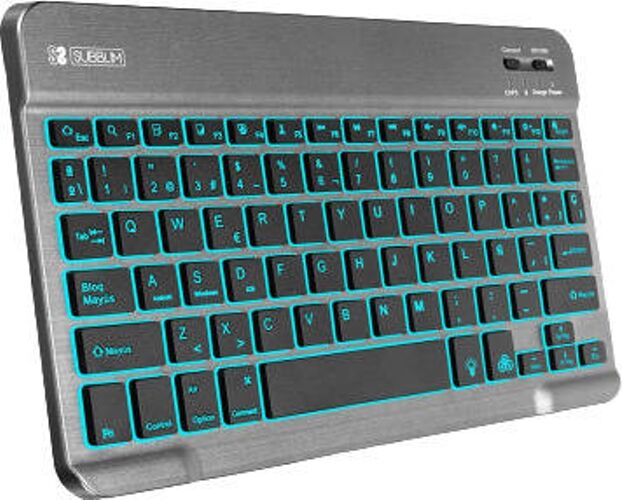 SUBBLIM Teclado SUBBLIM Smart Bluetooth (Plateado Español) SUBBLIM Teclado SUBBLIM Smart Bluetooth (Plateado Español)