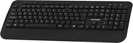 MITSAI Teclado MITSAI Q200 (USB - Layout Español - Negro) MITSAI Teclado MITSAI Q200 (USB - Layout Español - Negro)