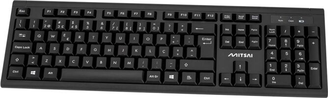 MITSAI Teclado + Ratón MITSAI C411 (Inalámbrico) MITSAI Teclado + Ratón MITSAI C411 (Inalámbrico)