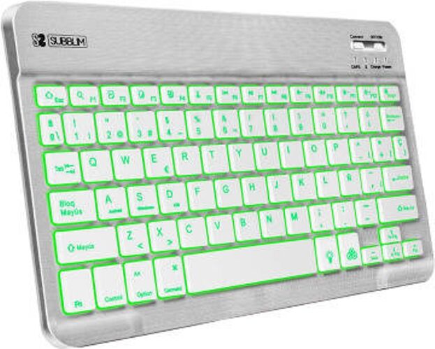 SUBBLIM Teclado SUBBLIM Smart Bluetooth (Silver Español) SUBBLIM Teclado SUBBLIM Smart Bluetooth (Silver Español)