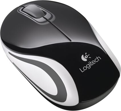 Logitech Ratón LOGITECH M187 (Inalámbrico - 1000 dpi - Negro)