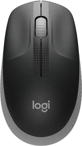 Logitech Ratón LOGITECH M190 (Inalámbrico - Casual - Gris)