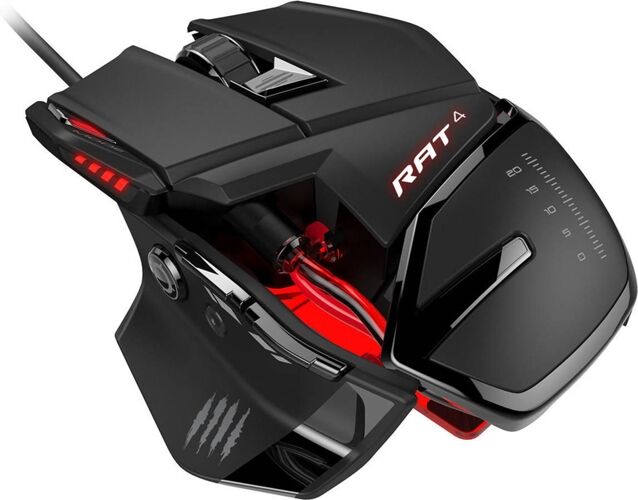 Mad Catz Ratón Gaming MAD CATZ R.A.T 4 (Caja Abierta) Mad Catz Ratón Gaming MAD CATZ R.A.T 4 (Caja Abierta)