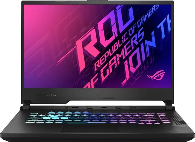 Asus Portátil Gaming ASUS ROG Strix G15 G512LV-HN221 (Intel Core i7-10870H - NVIDIA GeForce RTX 2060 - RAM: 16 GB - 1 TB SSD - 15.6'')