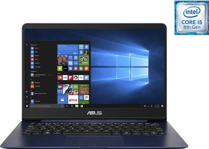 Asus Portátil ASUS ZenBook UX430UA-GV259T (Caja Abierta - 14'' - Intel Core i5-8250U - RAM: 8 GB - 256 GB SSD - Intel HD 620)