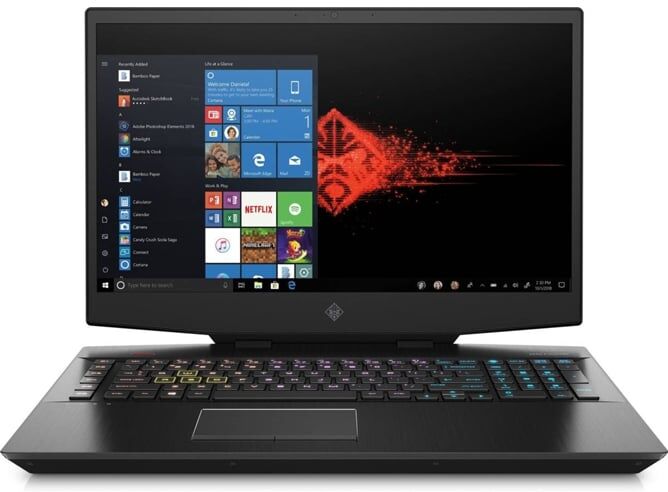 HP Portátil Gaming HP OMEN 17-CB1002NS (Intel Core i7-10750H - NVIDIA GeForce RTX 2060 - RAM: 16 GB - 512 GB SSD PCIe - 17.3'') HP Portátil Gaming HP OMEN 17-CB1002NS (Intel Core i7-10750H - NVIDIA GeForce RTX 2060 - RAM: 16 GB - 512 GB SSD PCIe - 17.3'')