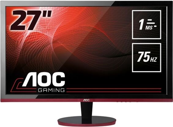 AOC Monitor Gaming AOC G2778VQ (27'' - 1 ms - 75 Hz - Free Sync) AOC Monitor Gaming AOC G2778VQ (27'' - 1 ms - 75 Hz - Free Sync)