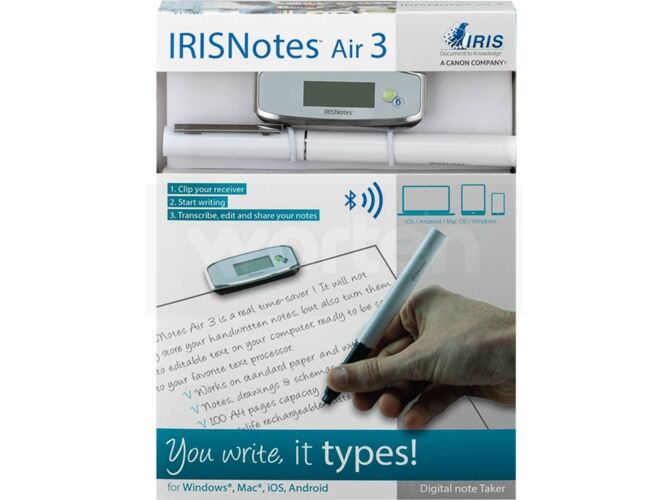 IRIS Escáner Portátil IRIScan Notes Air 3 Battery LI-ION (Caja Abierta)