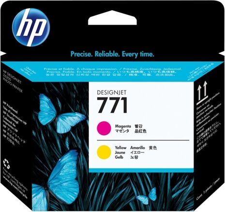 HP Cabezal de Impresión Original HP 771 CE018A Magenta / Amarillo para DesignJet Z6200, Z6600 , Z6800 HP Cabezal de Impresión Original HP 771 CE018A Magenta / Amarillo para DesignJet Z6200, Z6600 , Z6800