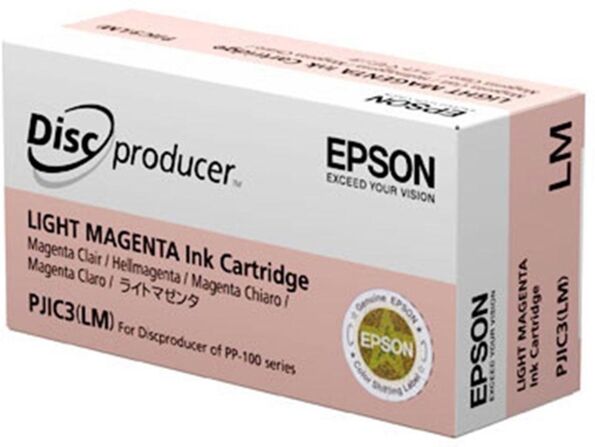 Epson Cartucho de Tinta Original EPSON Discproducer, C13S020449, Magenta Claro - Epson Cartucho de Tinta Original EPSON Discproducer, C13S020449, Magenta Claro -