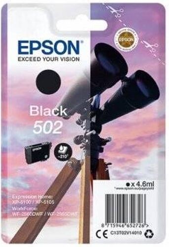 Epson Cartucho de tinta EPSON 502 -C13T02V14020 Epson Cartucho de tinta EPSON 502 -C13T02V14020