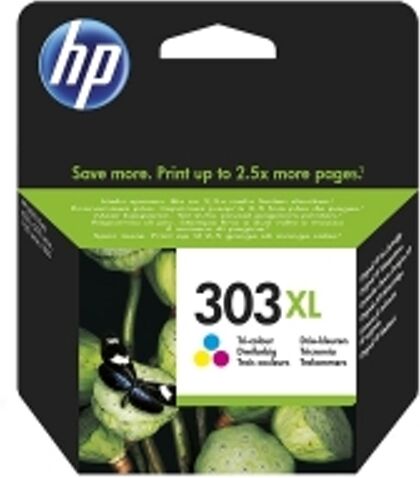 HP Cartucho de Tinta Original HP Tricolor HP 303XL de Alta Capacidad Blister HP Cartucho de Tinta Original HP Tricolor HP 303XL de Alta Capacidad Blister