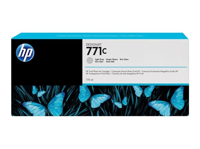 HP Cartucho de Tinta Original HP 771C Gris Claro B6Y14A para DesignJet Z6200