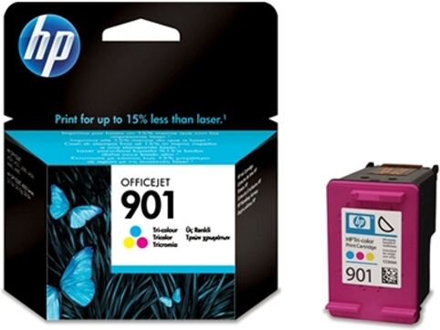HP Cartucho de tinta HP 901 tricolor original (CC656AE) HP Cartucho de tinta HP 901 tricolor original (CC656AE)