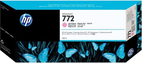 HP Cartucho de Tinta Original HP 772 300 ML CN631A Magenta Claro