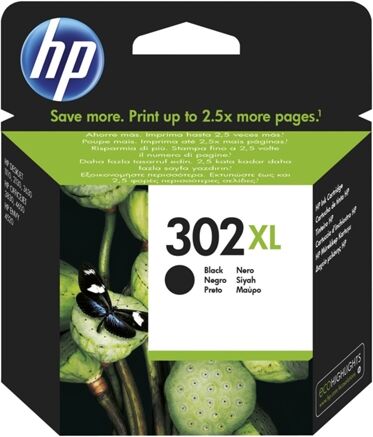 HP Cartucho de tinta HP 302 XL Negro (F6U68AE) HP Cartucho de tinta HP 302 XL Negro (F6U68AE)