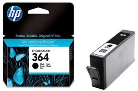 HP Cartucho de tinta HP 364 negro original (CB316EE) HP Cartucho de tinta HP 364 negro original (CB316EE)