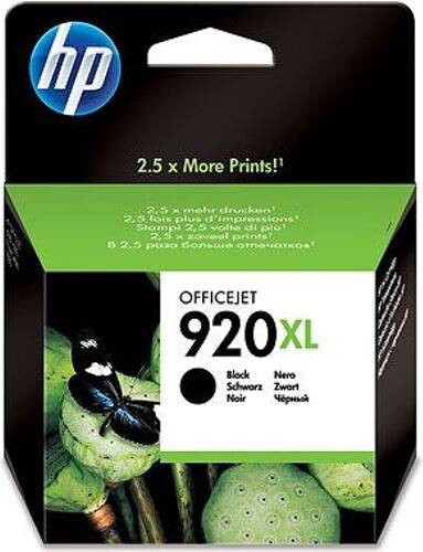 HP Cartucho de tinta Original HP 920XL CD975A Negro HP Cartucho de tinta Original HP 920XL CD975A Negro