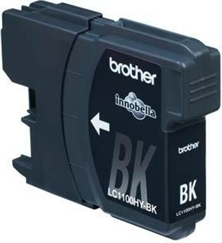 Brother Cartucho de tinta Original BROTHER LC1100HYBK Negro 900 páginas