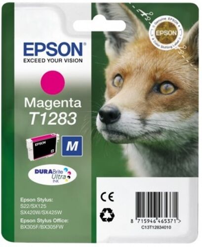 Epson Cartucho de tinta original EPSON T1283, Zorro M, C13T12834022 Epson Cartucho de tinta original EPSON T1283, Zorro M, C13T12834022
