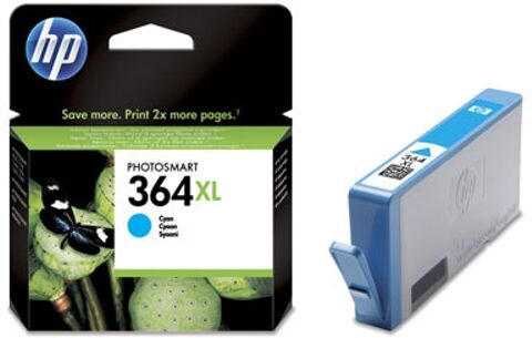 HP Cartucho de tinta HP 364 cian original (CB323EE) HP Cartucho de tinta HP 364 cian original (CB323EE)