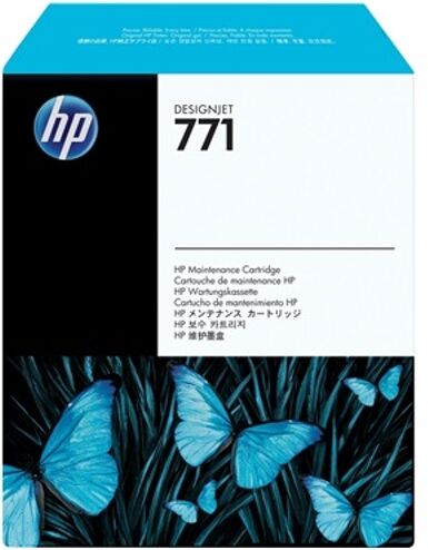 HP Cartucho de Tinta Original HP 771 MantenimientoCH644A HP Cartucho de Tinta Original HP 771 MantenimientoCH644A