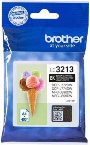 Brother Cartucho BROTHER LC3213BK XL Negro Brother Cartucho BROTHER LC3213BK XL Negro
