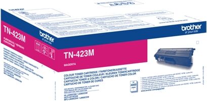 Brother Cartucho de Tóner Original BROTHER TN423M Magenta Brother Cartucho de Tóner Original BROTHER TN423M Magenta