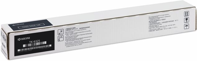 Kyocera Cartucho de tóner Original KYOCERA TK-6325 Negro para TASKalfa 4002i, 5002i, 6002i Kyocera Cartucho de tóner Original KYOCERA TK-6325 Negro para TASKalfa 4002i, 5002i, 6002i