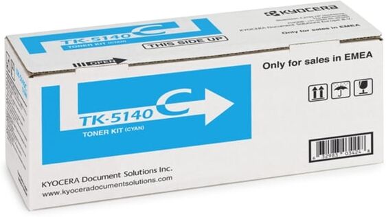 Kyocera Cartucho de tóner Original KYOCERA TK 5140C Cian Kyocera Cartucho de tóner Original KYOCERA TK 5140C Cian