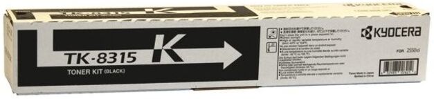 Kyocera Cartucho de tóner Original KYOCERA TK 8315K Negro para TASKalfa 2550ci Kyocera Cartucho de tóner Original KYOCERA TK 8315K Negro para TASKalfa 2550ci