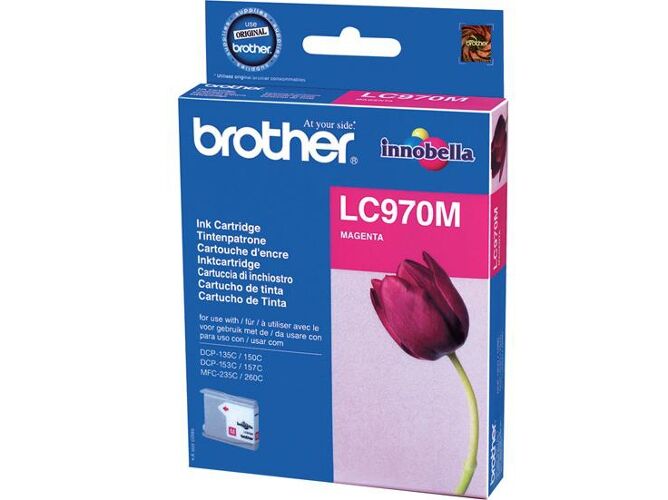 Brother Cartucho BROTHER LC970 Magenta (LC-970M)
