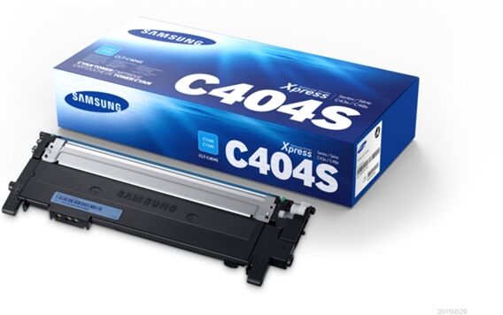 Samsung Cartucho de tóner original SAMSUNG CLT-C404S 1000 páginas Cian Samsung Cartucho de tóner original SAMSUNG CLT-C404S 1000 páginas Cian