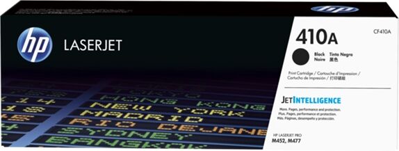 HP Cartucho de tóner original LaserJet HP 410A negro para Laserjet series M452 y M477 HP Cartucho de tóner original LaserJet HP 410A negro para Laserjet series M452 y M477