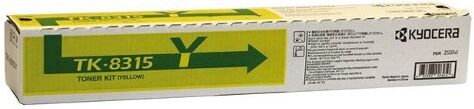 Kyocera Cartucho de tóner Original KYOCERA TK 8315Y Amarillo para TASKalfa 2550ci Kyocera Cartucho de tóner Original KYOCERA TK 8315Y Amarillo para TASKalfa 2550ci