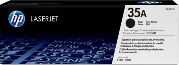 HP Cartucho de tóner Original LaserJet HP 35A negro para P1005 y P1006 HP Cartucho de tóner Original LaserJet HP 35A negro para P1005 y P1006