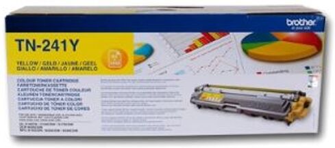 Brother Cartucho de tóner Original BROTHER TN241Y Amarillo Brother Cartucho de tóner Original BROTHER TN241Y Amarillo