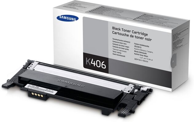 Samsung Tóner Original SAMSUNG CLT-K406S Negro compatible con CLP-360/CLP-365/CLX-3300/CLX-3305/C410/C460 Samsung Tóner Original SAMSUNG CLT-K406S Negro compatible con CLP-360/CLP-365/CLX-3300/CLX-3305/C410/C460
