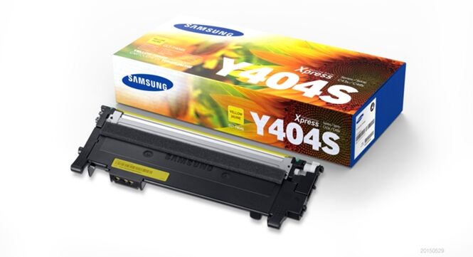 Samsung Cartucho de tóner original SAMSUNG CLT-Y404S 1000 páginas Amarillo Samsung Cartucho de tóner original SAMSUNG CLT-Y404S 1000 páginas Amarillo