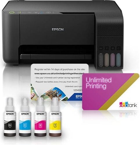 Epson Plan de suministro de tinta ilimitado EPSON EcoTank Epson Plan de suministro de tinta ilimitado EPSON EcoTank