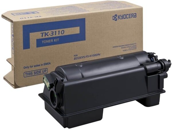 Kyocera Cartucho de tóner Original KYOCERA TK 3110 Negro para FS-4100DN, 4100DN/KL3, 4200DN Kyocera Cartucho de tóner Original KYOCERA TK 3110 Negro para FS-4100DN, 4100DN/KL3, 4200DN