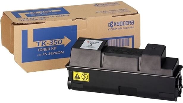 Kyocera Cartucho de tóner Original KYOCERA TK 350 Negro para KYOCERA FS-3040, FS-3140, FS-3540, FS-3640, FS-3920 Kyocera Cartucho de tóner Original KYOCERA TK 350 Negro para KYOCERA FS-3040, FS-3140, FS-3540, FS-3640, FS-3920